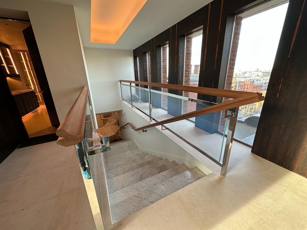 Staircase and Balcony